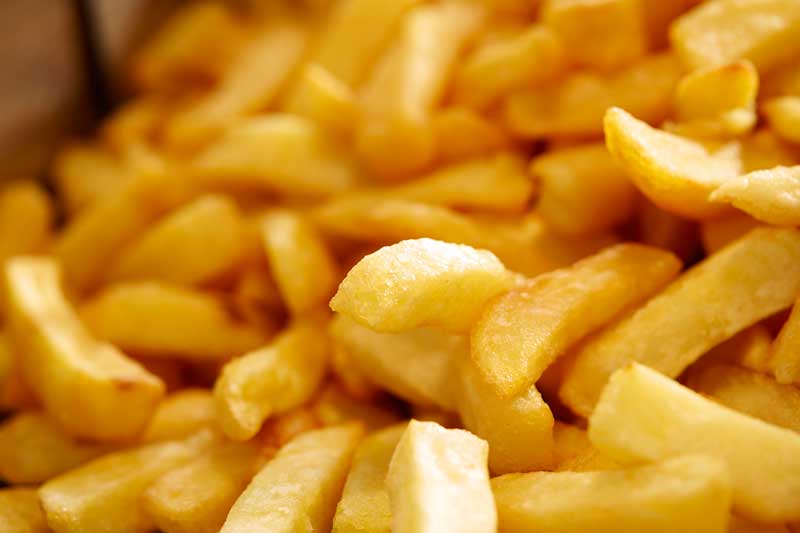 Freshly cooked, light & crunchy